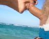 Blasen am Meer